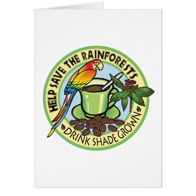 Shade Grown-Kaffee (Vorne)