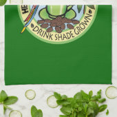 Shade Grown-Kaffee Handtuch (Gefaltet)