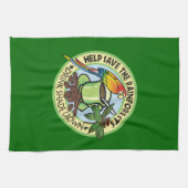 Shade Grown-Kaffee Handtuch (Horizontal)