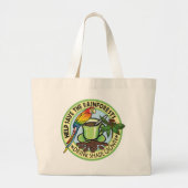 Shade Grown-Kaffee Jumbo Stoffbeutel (Vorne)