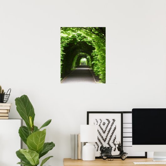Shaded Botanic Garden Arbor Poster (Heimbüro)