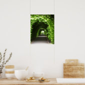 Shaded Botanic Garden Arbor Poster (Küche)
