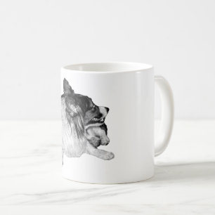 Shaded Corgi, Gentle Morning Kaffeetasse