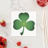 Shaded Kleeblatt Cocktail Napkins Serviette (Beispiel)