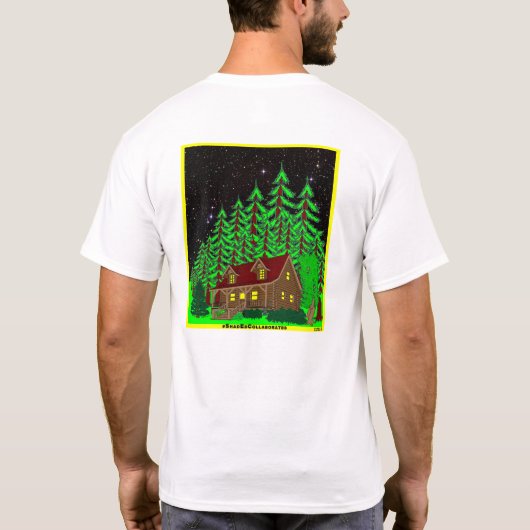 #ShadEdCollaborates Cabin Back SCM Graffix Front T-Shirt (Rückseite)