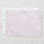 Shades Dusty Lila Blooms Moody Calendar Save The Date (Rückseite)