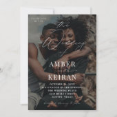 Shades - Foto Wedding Einladung (Vorderseite)