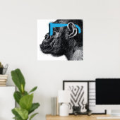 Shades Funny Poster (Heimbüro)