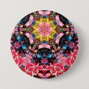~ Shades Gelb, Blau, Rosa, Grün ~ Schaltfläche Button