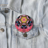 ~ Shades Gelb, Blau, Rosa, Grün ~ Schaltfläche Button (Beispiel)