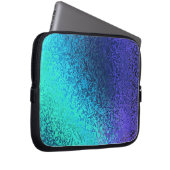 Shades in Blue Laptop Sleeve (Vorne Rechts)