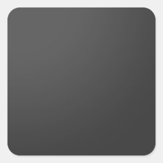 Shades of BLACK Quadratischer Aufkleber