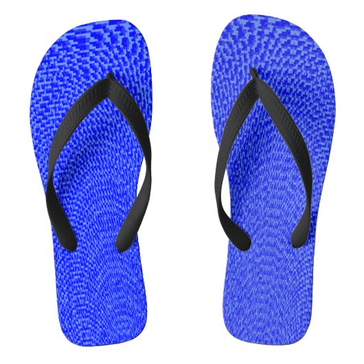 "Shades of Blue" Badesandalen (Fußbett)