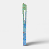 Shades of Blue Green Ombre Case-Mate iPhone Hülle (Rückseite / Links)