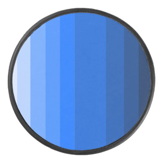 Shades of Blue Hockey Puck (Vorderseite)