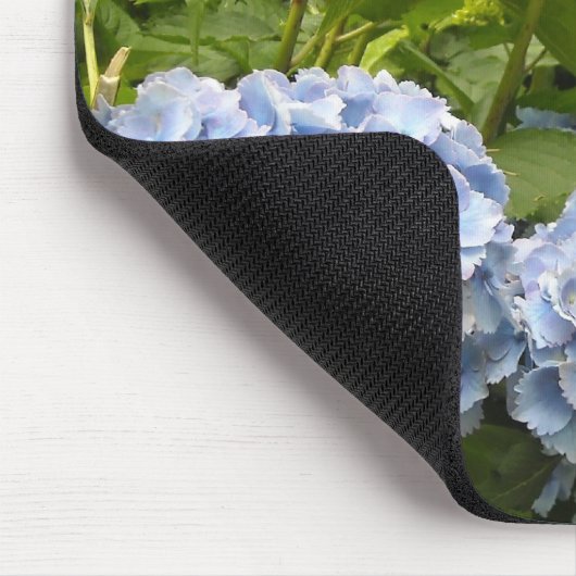 Shades of Blue Hydrangeas Mousepad (Ecke)
