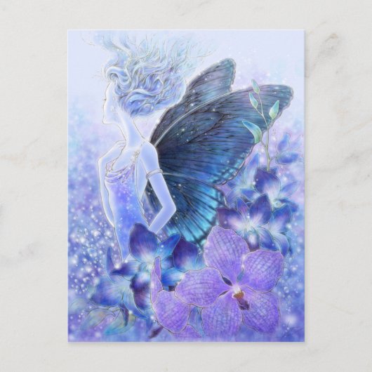 Shades of Blue Postcard Postkarte (Vorderseite)