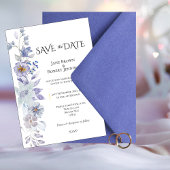 Shades of Blue, Save the Date, Einladung zur Hochz