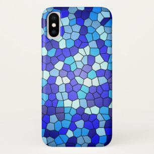 Shades of Blue Stached Glass von Shirley Taylor Case-Mate iPhone Hülle