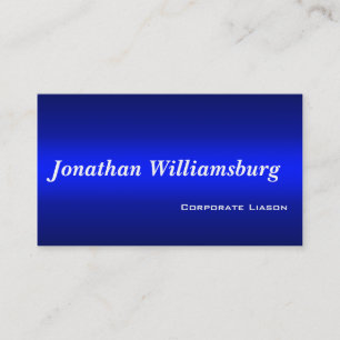 Shades of Blue Standard Business Cards Visitenkarte