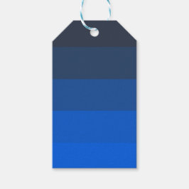 Shades of Blues Geschenkanhänger