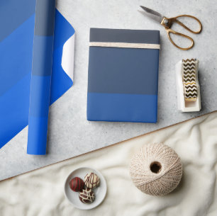 Shades of Blues Geschenkpapier