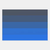 Shades of Blues Geschenkpapier Set (Vorderseite 3)