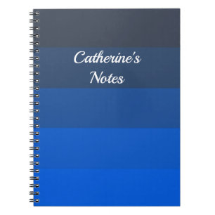 Shades of Blues Notizblock