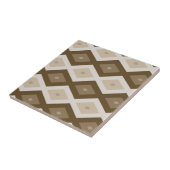 Shades of brown diamond pattern fliese (Seite)