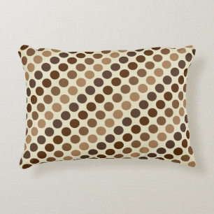Shades of Brown Polka Dots by Shirley Taylor Zierkissen