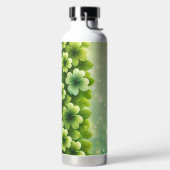 SHADES OF GREEN IRISH CELTIC SHAMROCKS TRINKFLASCHE (links)