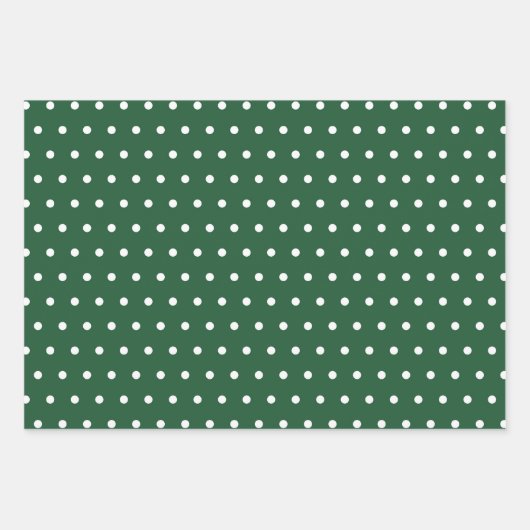 SHADES OF GREEN ORANGE BROWN GEOMETRIC PATTERNS GESCHENKPAPIER SET (Vorderseite 3)