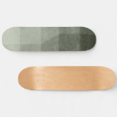 Shades of green skateboard (Horizontal)