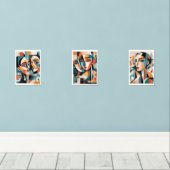 Shades of Her Bilderwand Sets (Holzboden)