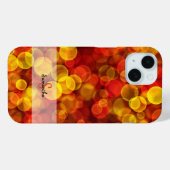 Shades of Orange Case-Mate iPhone Case (Rückseite (Horizontal))