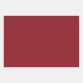 Shades Of Orange Red Yellow Ribbon Art Design Geschenkpapier Set (Vorderseite 3)