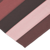 Shades of Pink and Burgundy Striped Kurzer Tischläufer (Ecke)