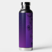 SHADES OF PURPLE HALLOWEEN TREE WITH PUMPKINS TRINKFLASCHE (Rechts)