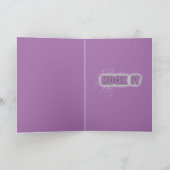 Shades of Purple Hook It Karte (Innenseite)
