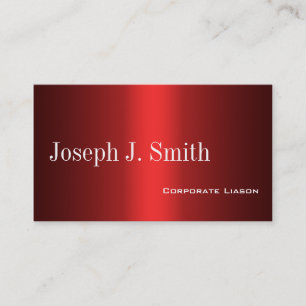 Shades of Red Standard Business Cards Visitenkarte
