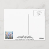 Shades of Tranquility Oriental Junks Postkarte (Rückseite)