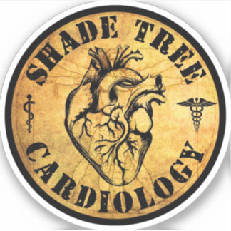 ShadeTree Cardiology Vinyl Sticker/Decal Aufkleber