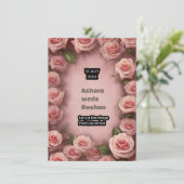 Shadi Mubarak Einladung (Stehend Vorderseite)