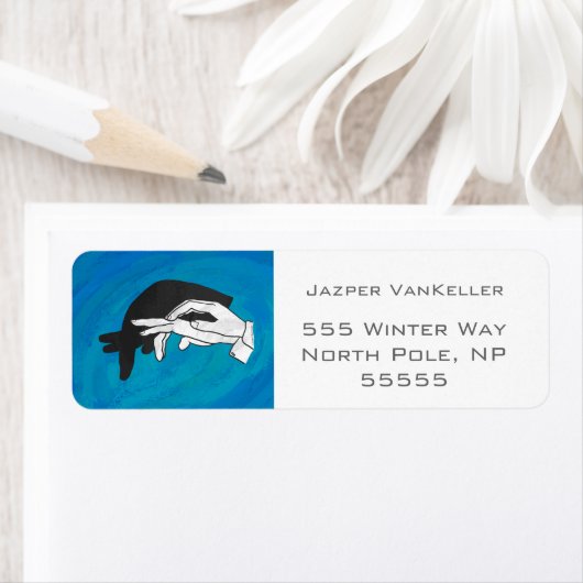 Shadow Anteater auf blau (Insitu)