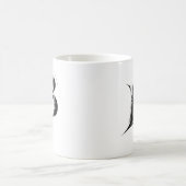 Shadow B – Dark Letter B cup Kaffeetasse (Mittel)