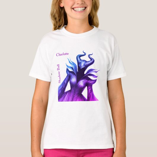 Shadow Ball Dark Fantasy Party | green Paper Cup T-Shirt (Vorderseite)