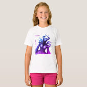 Shadow Ball Dark Fantasy Party | grüner Papiertass T-Shirt (Vorne ganz)