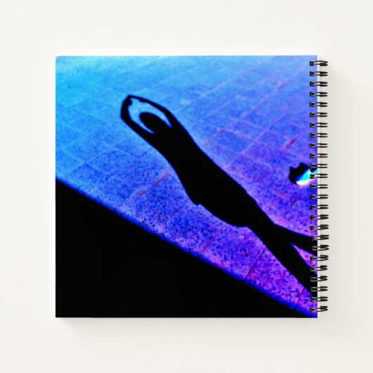 Shadow Ballerina Notizblock (Rückseite)