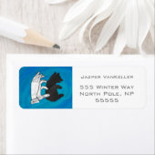 Shadow Bear Cube On Blue (Insitu)