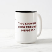 Shadow Behalte dir, dich in die sonnige Maske zu v Zweifarbige Tasse (VorderseiteRechts)